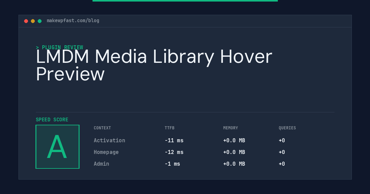 LMDM Media Library Hover Preview - MakeWPFast