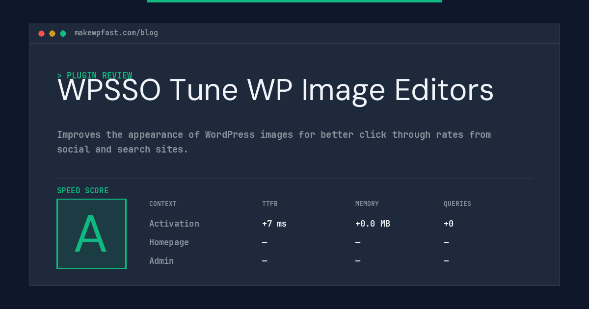 WPSSO Tune WP Image Editors - MakeWPFast